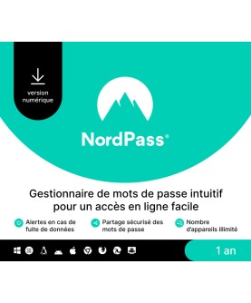 NordPass Premium FR 1 Jahr / Unlimited Devices Key EUROPE